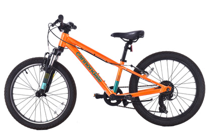 USED Cannondale Trail 20" 1x7 speed Kids Hardtail Mountain Bike Orange