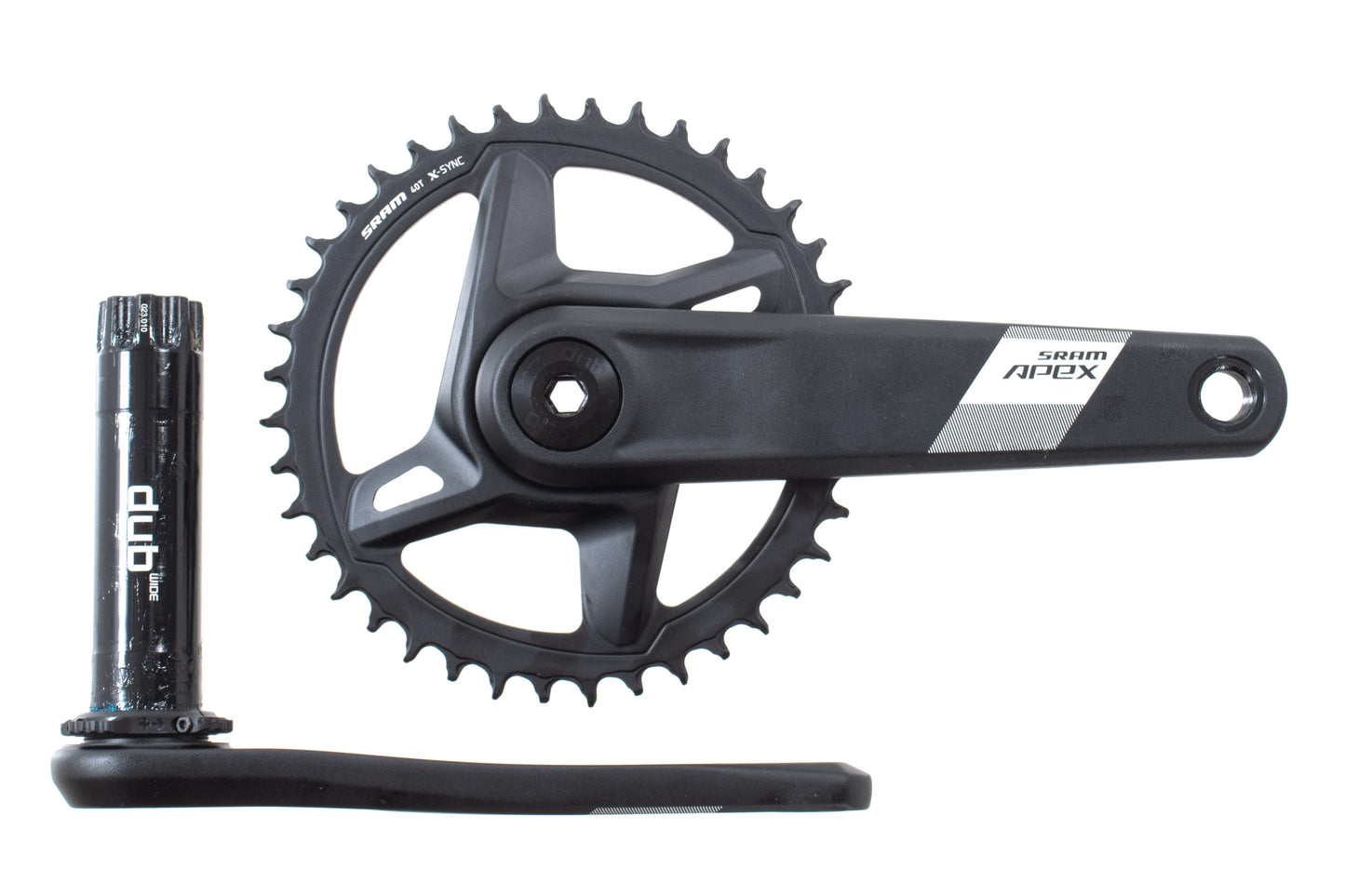 NEW Take Off SRAM Apex 1 Wide Crankset, 1x12 Speed, DUB, 40t 175mm