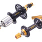 USED Rolf Vector Pro Gold Road Rim Brake Hubset Road Bike Shimano Freehub QR 14H/16H