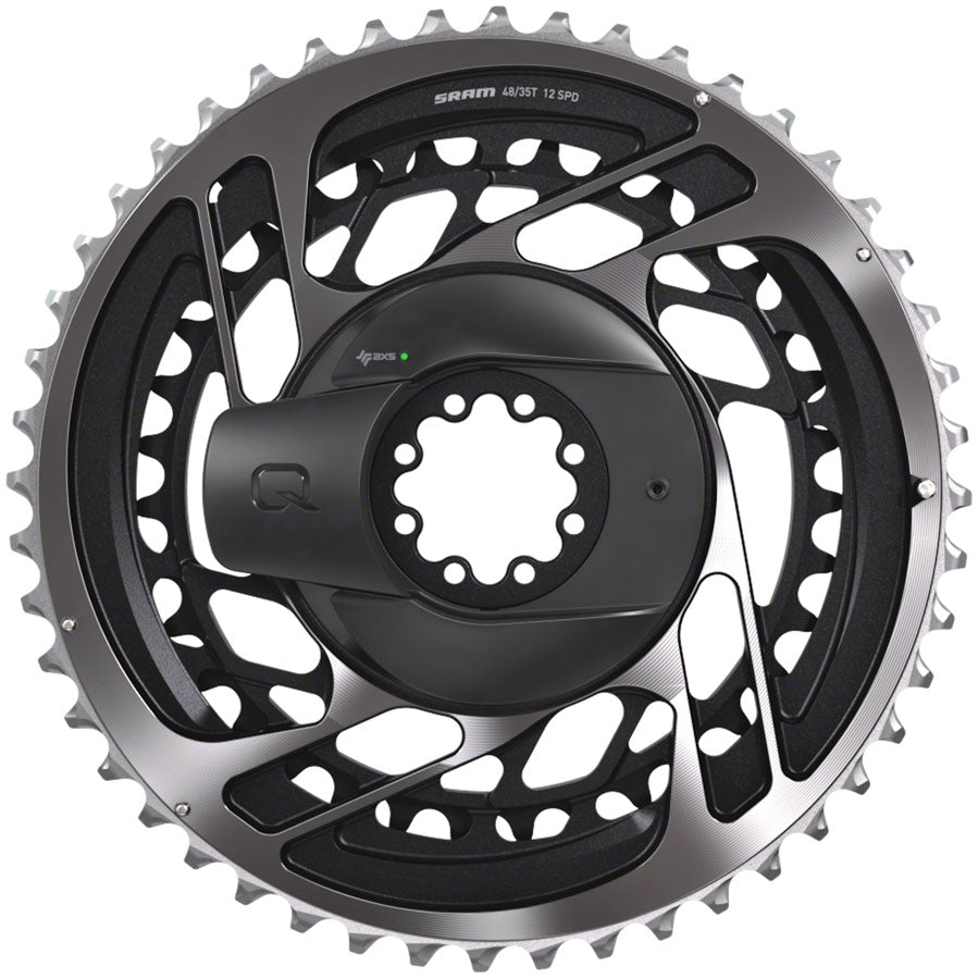 NEW SRAM RED AXS Power Meter Kit - 48/35t, 2x12-Speed, 8-Bolt Direct-Mount, Polar Gray, D1