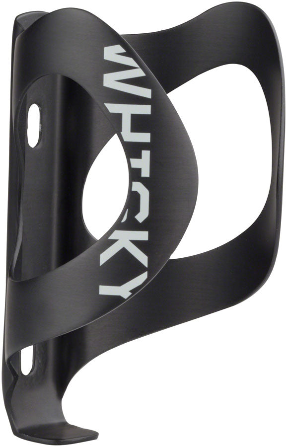 NEW WHISKY No.9 C1 Carbon Water Bottle Cage - Top Entry, Matte Black