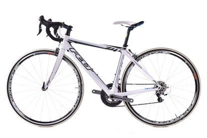 USED 2012 Felt ZW4 45cm/XS Carbon Road Bike Shimano Ultegra 2x10 speed White