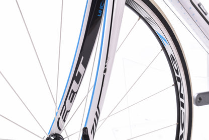 USED 2012 Felt ZW4 45cm/XS Carbon Road Bike Shimano Ultegra 2x10 speed White