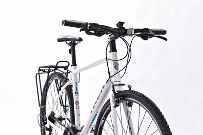 USED Trek 7.4 FX Alloy Hybrid 20" White Shimano 3x9 Speed