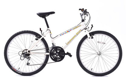 USED Vintage Diamondback Outlook 24" Kids Bike 3x6 speed White Steel