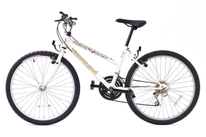 USED Vintage Diamondback Outlook 24" Kids Bike 3x6 speed White Steel