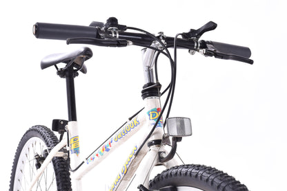 USED Vintage Diamondback Outlook 24" Kids Bike 3x6 speed White Steel