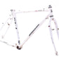 USED 1992 Bridgestone MB-4 Medium Rigid Tange Steel Mountain Bike Frame White