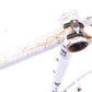 USED 1992 Bridgestone MB-4 Medium Rigid Tange Steel Mountain Bike Frame White