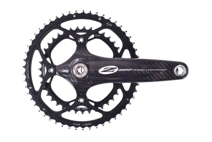 USED Zipp Vuma Quad Carbon Crankset + BB 175mm 53/39T