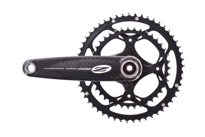 USED Zipp Vuma Quad Carbon Crankset + BB 175mm 53/39T
