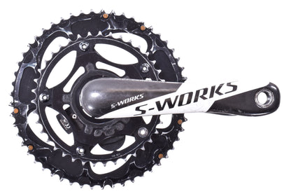 USED Specialized S-Works/Quarq Carbon Crankset 53/39T 172.5mm Length 10/11 Speed BB30