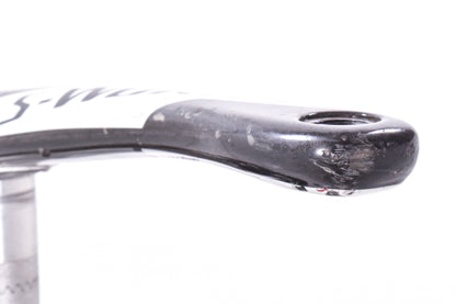 USED Specialized S-Works/Quarq Carbon Crankset 53/39T 172.5mm Length 10/11 Speed BB30