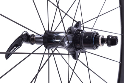 USED Bontrager Aero Carbon Clincher Rear Wheel 700C Road SRAM XDR Rim Brake Quick Release