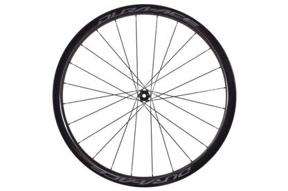 USED Shimano Dura-Ace C40 Carbon 700C Front Road Wheel CL Disc Tubeless 12x100mm Thru Axle