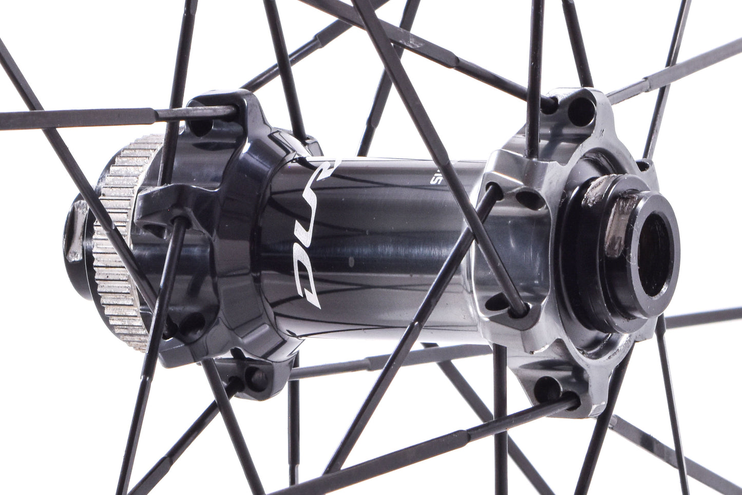 USED Shimano Dura-Ace C40 Carbon 700C Front Road Wheel CL Disc Tubeless 12x100mm Thru Axle