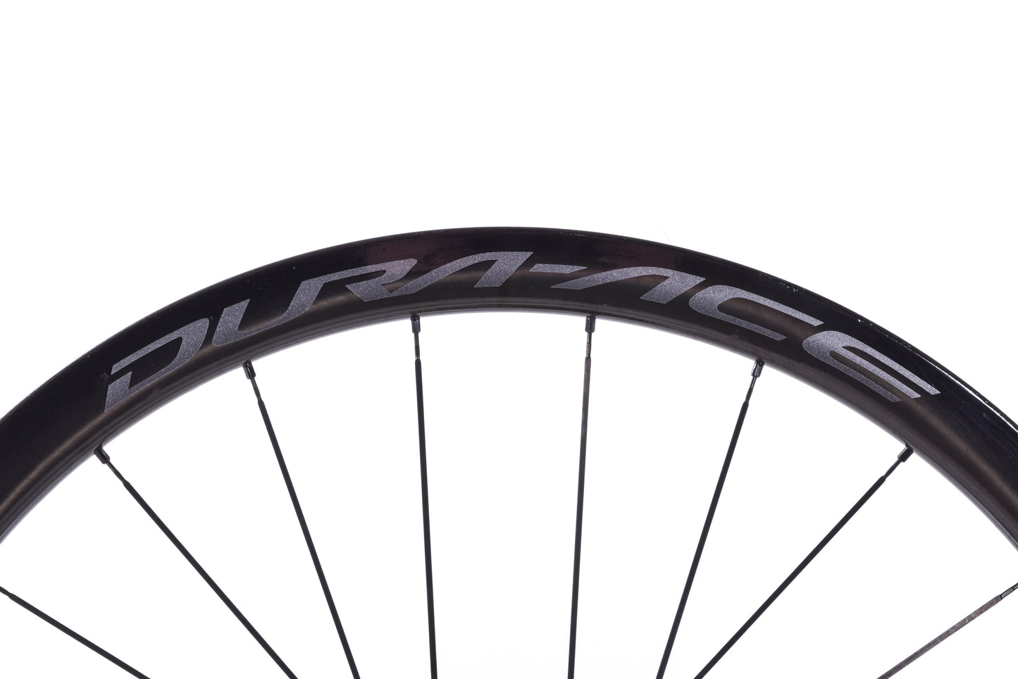 USED Shimano Dura-Ace C40 Carbon 700C Front Road Wheel CL Disc Tubeless 12x100mm Thru Axle