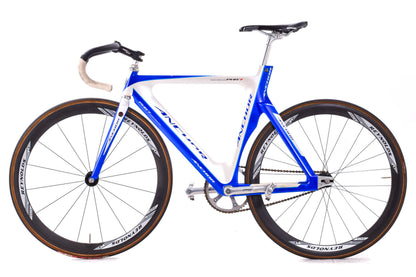 USED AS IS Bridgestone Anchor PHR7 52cm Carbon Track Bike Record Phil Wood Carbon Rims