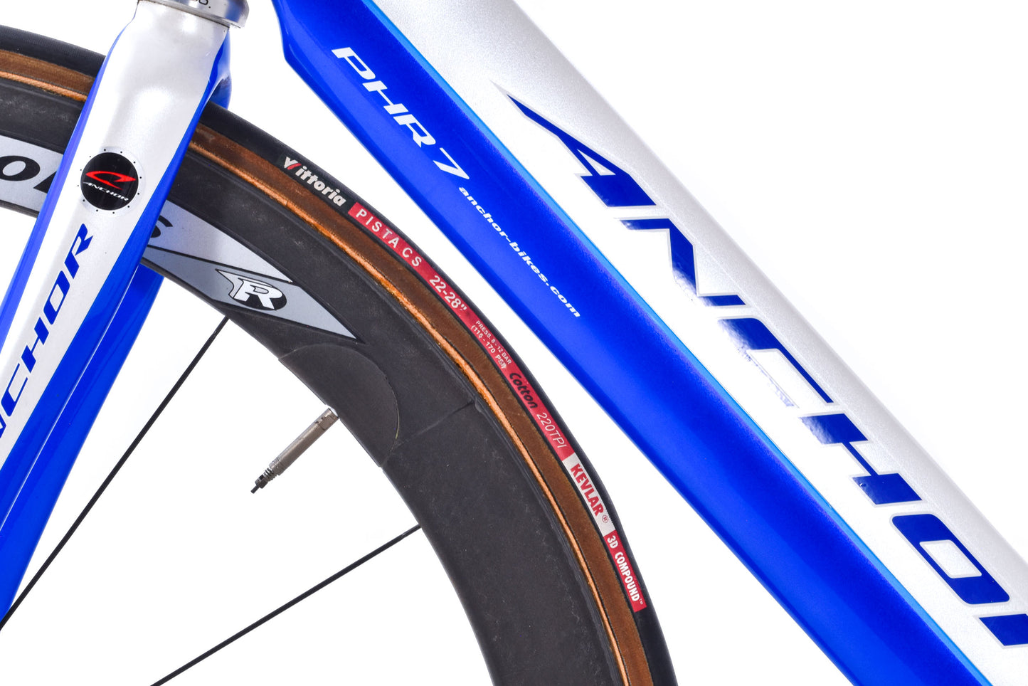USED AS IS Bridgestone Anchor PHR7 52cm Carbon Track Bike Record Phil Wood Carbon Rims