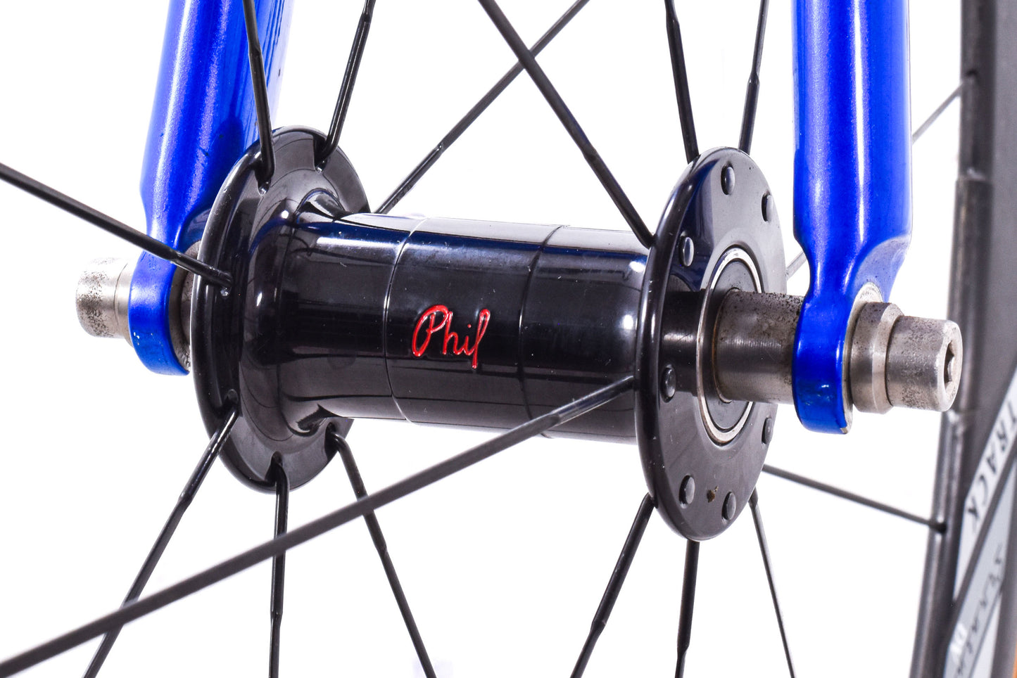 USED AS IS Bridgestone Anchor PHR7 52cm Carbon Track Bike Record Phil Wood Carbon Rims