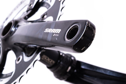 USED SRAM Force 2x10 Road/Gravel Disc Brake Groupset (Crankset, Shifter/Brake Lever, FD, GX RD, Cassette, FM Disc Brake Calipers (F&R))