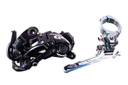 USED SRAM Force 2x10 Road/Gravel Disc Brake Groupset (Crankset, Shifter/Brake Lever, FD, GX RD, Cassette, FM Disc Brake Calipers (F&R))