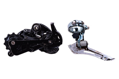 USED SRAM Force 2x10 Road/Gravel Disc Brake Groupset (Crankset, Shifter/Brake Lever, FD, GX RD, Cassette, FM Disc Brake Calipers (F&R))