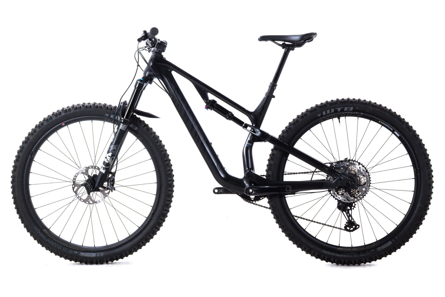 USED 2022 Canyon Neuron CF9 Medium Carbon Mountain Bike Full Suspension Shimano XT 1x12 speed 29" Black