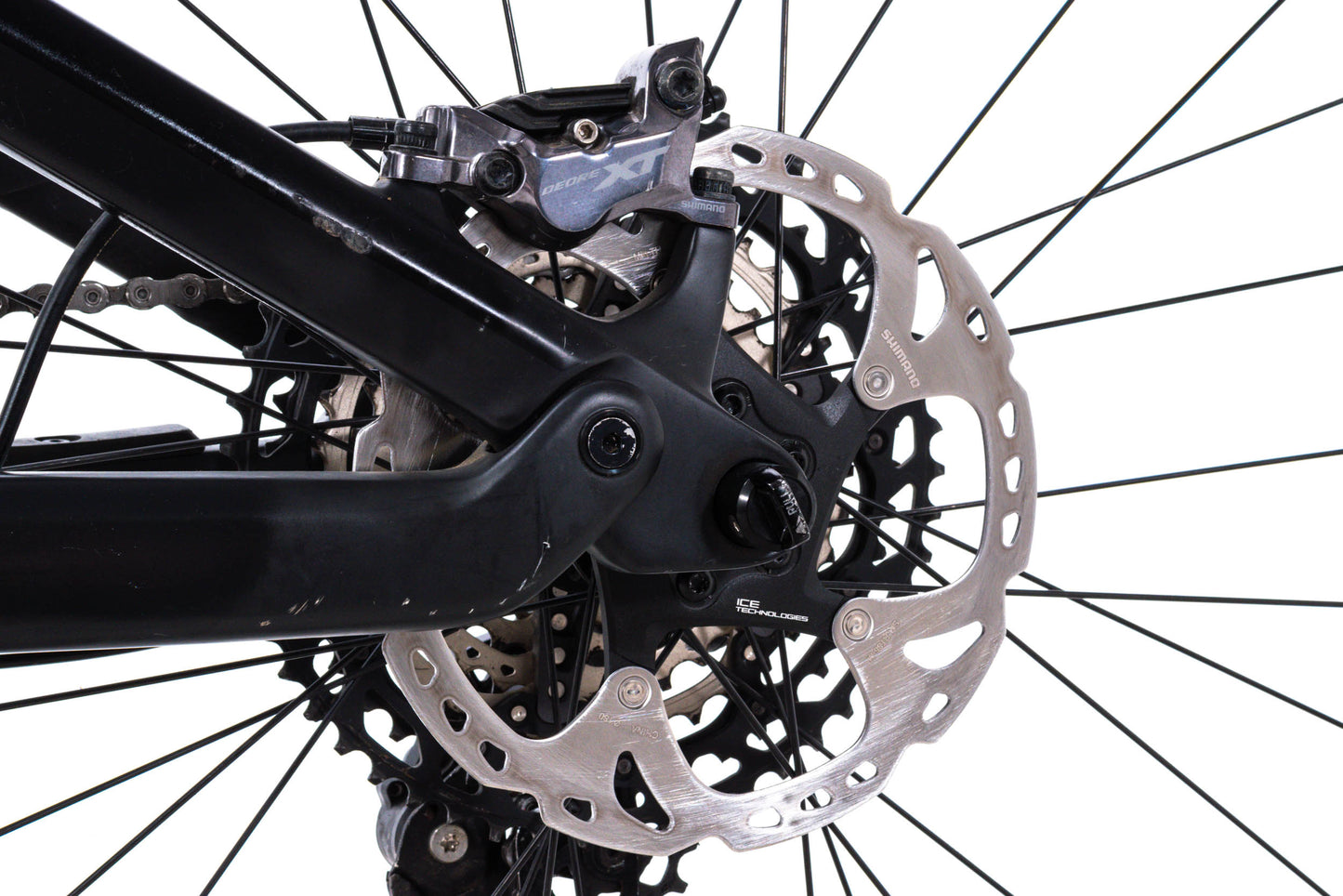 USED 2022 Canyon Neuron CF9 Medium Carbon Mountain Bike Full Suspension Shimano XT 1x12 speed 29" Black