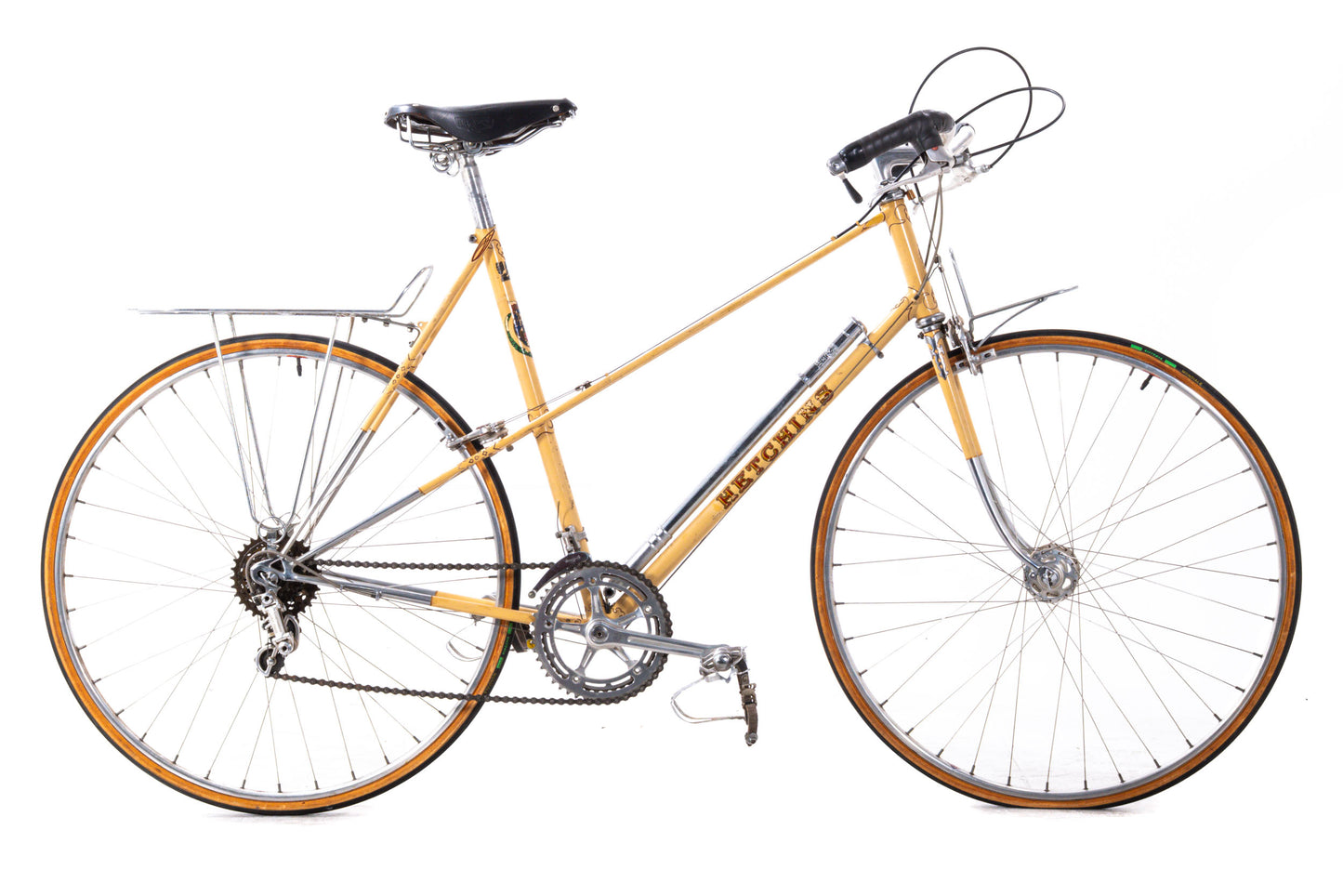 USED AS IS Vintage 1969 Hetchins Novus Ductor Mixte 23-1/2" Straight Stay Road Bike Campagnolo 2x5 speed