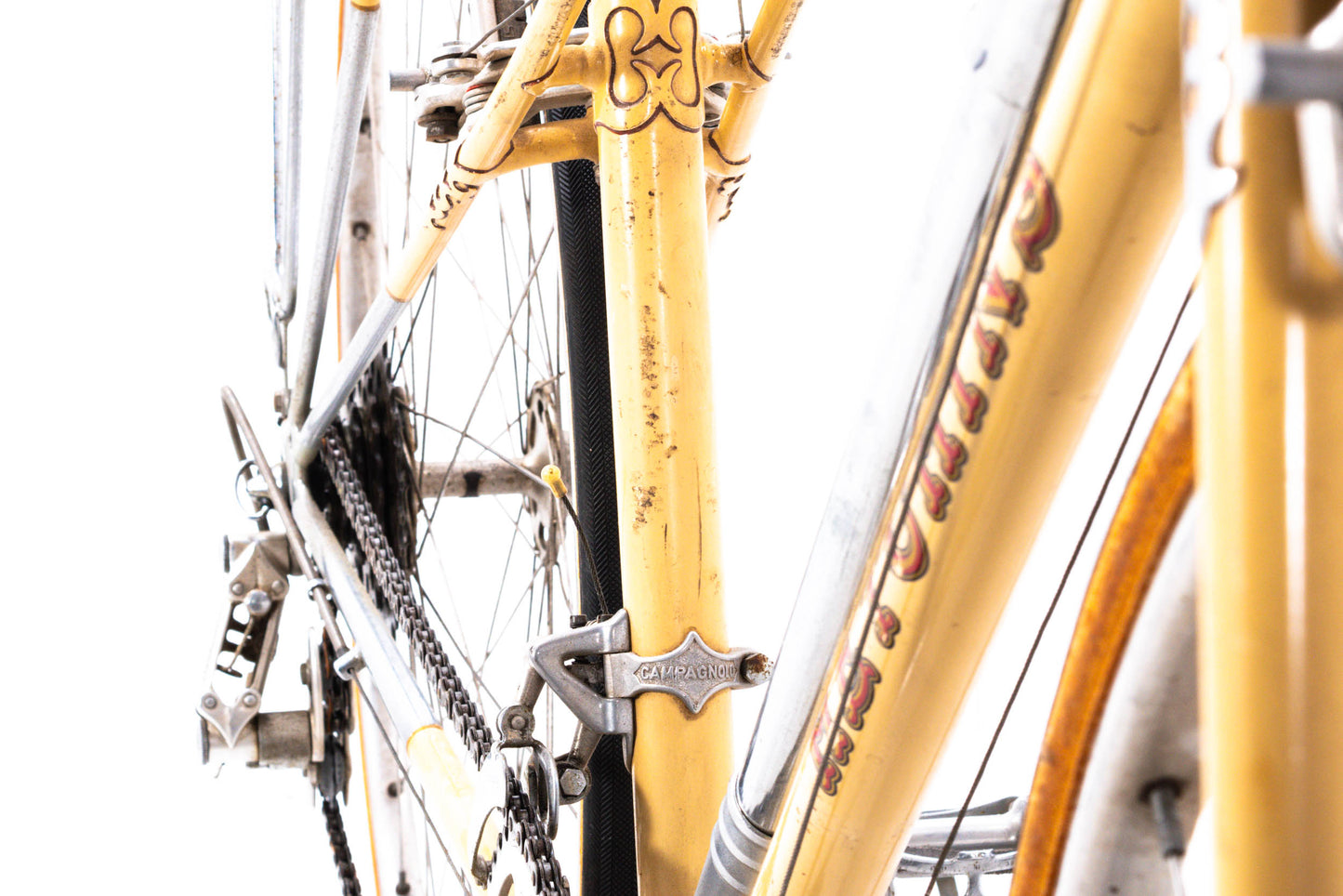 USED AS IS Vintage 1969 Hetchins Novus Ductor Mixte 23-1/2" Straight Stay Road Bike Campagnolo 2x5 speed