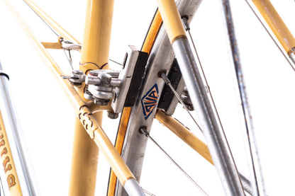 USED AS IS Vintage 1969 Hetchins Novus Ductor Mixte 23-1/2" Straight Stay Road Bike Campagnolo 2x5 speed