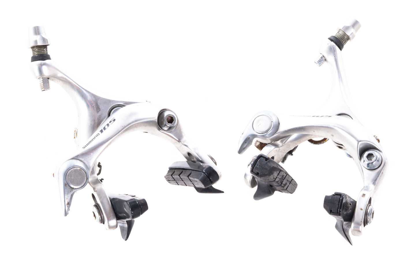 USED Shimano 105 5500 2x9 speed Road Groupset Levers, Brakes, Derailleurs Silver
