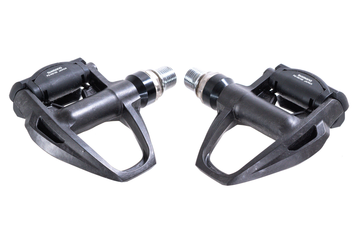 USED Shimano Dura-Ace PD-9100 SPD-SL Carbon Road Clipless Pedals