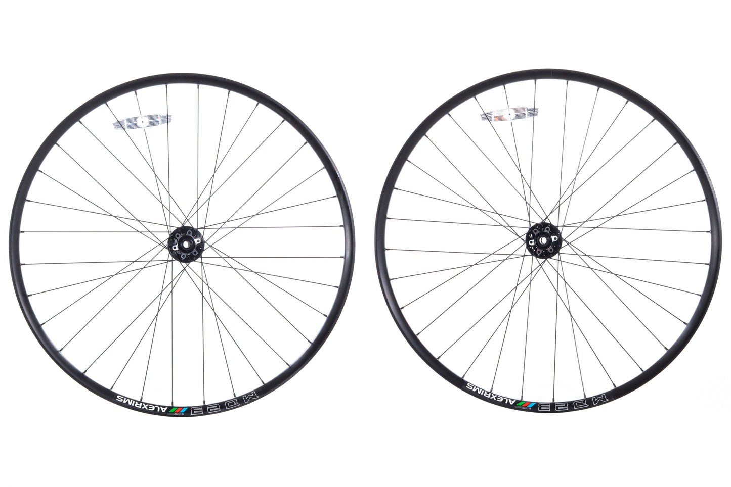 NEW take off Alex Rims MD23 700C Gravel/All-Road Wheelset 6-bolt Disc Shimano HG 12mm Thru Axle Hubs