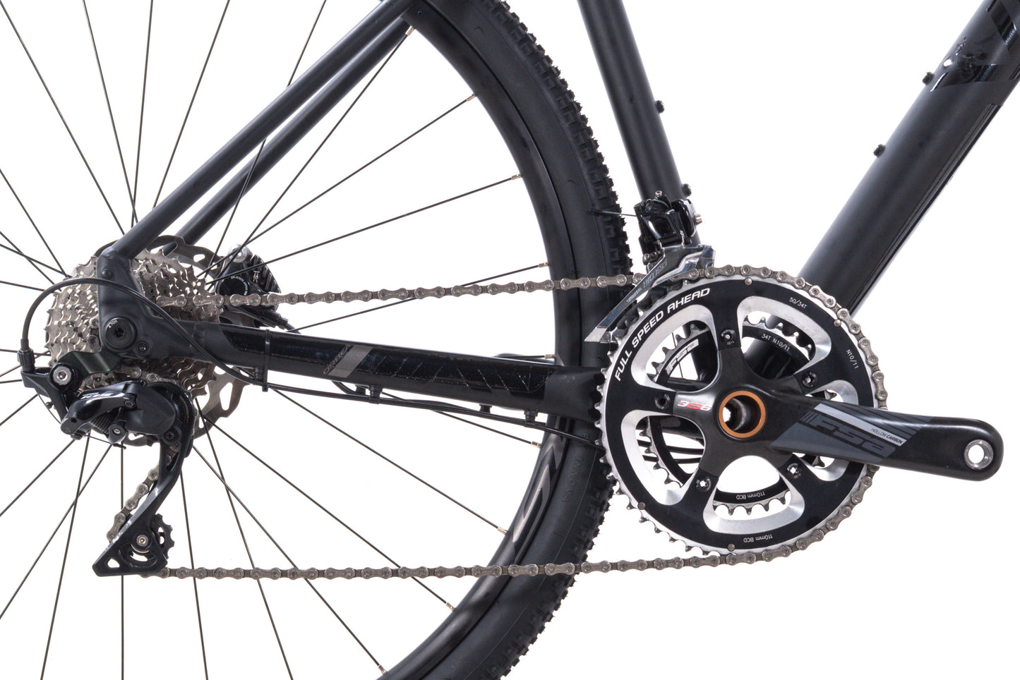 USED Orbea Terra H30-D XXS Aluminum All-Road/Gravel Bike Shimano 105 2x11 Hydro Disc Black