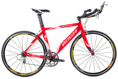 USED Specialized Transition Expert 56cm Time Trial / Triathlon Bike Ultegra 2x10 Speed Red