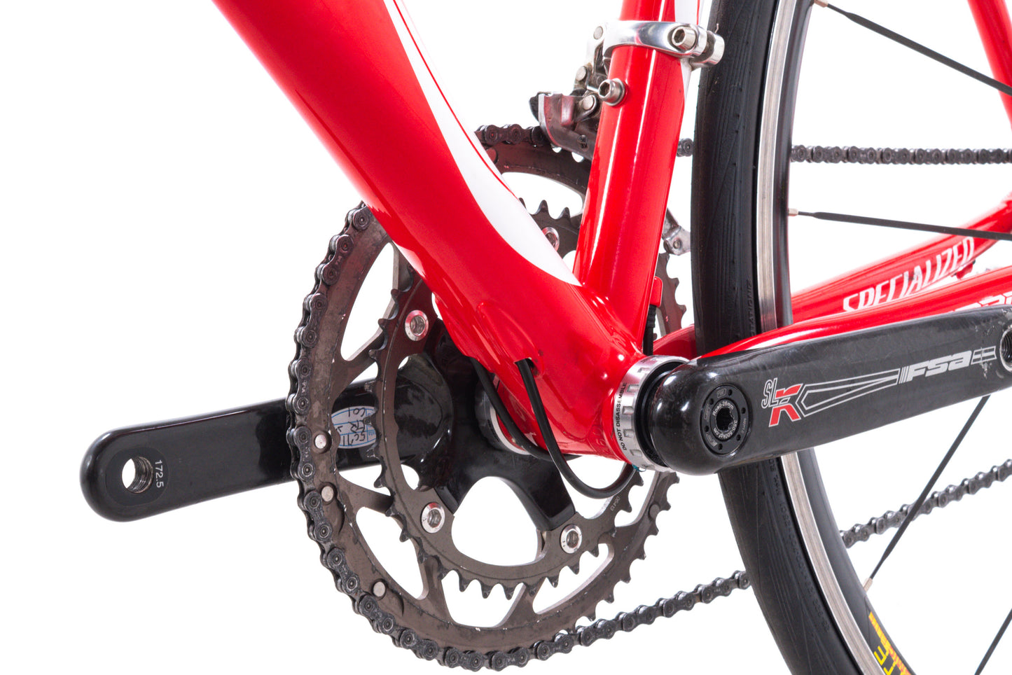 USED Specialized Transition Expert 56cm Time Trial / Triathlon Bike Ultegra 2x10 Speed Red