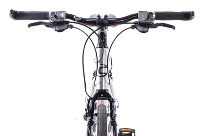 USED Cannondale Quick One Medium Hybrid Flat Bar Road Road Bike Shimano 2x10 speed Aluminum/Carbon Silver