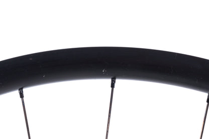 USED DT Swiss Gravel LN 700C CL Disc Wheelset Shimano HG Aluminum Black Tubeless
