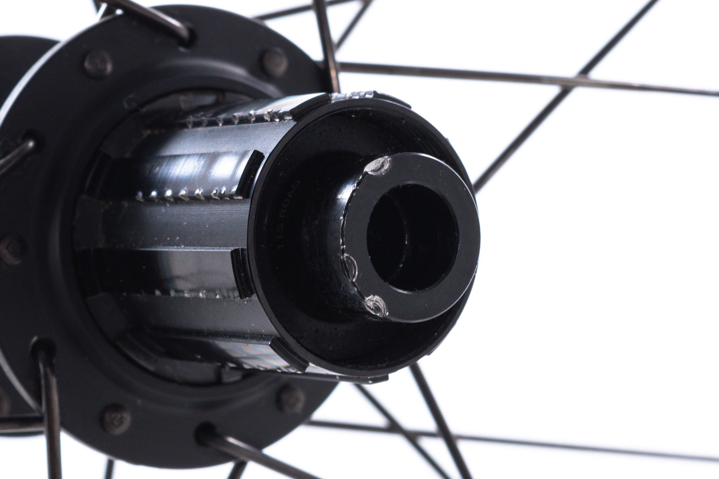 USED DT Swiss Gravel LN 700C CL Disc Wheelset Shimano HG Aluminum Black Tubeless