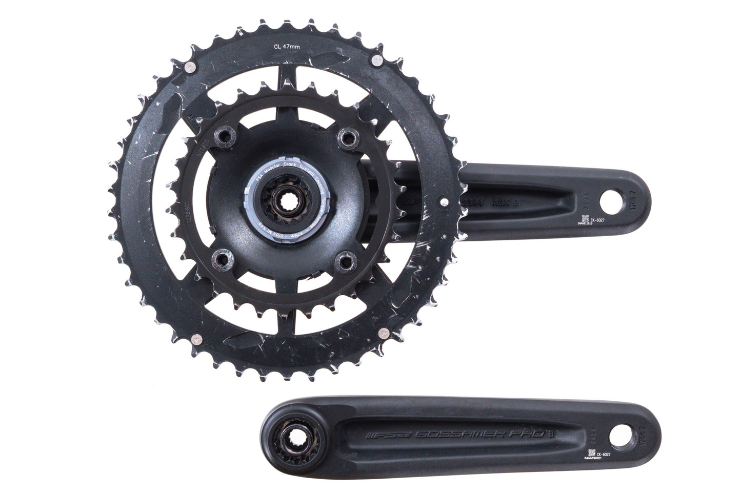 USED Shimano GRX 2x11 Partial Groupset FD, RD, 11-34T Cassette w/ FSA AGX Pro 170mm 46/30T Crank