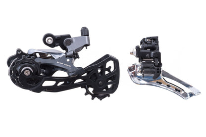 USED Shimano GRX 2x11 Partial Groupset FD, RD, 11-34T Cassette w/ FSA AGX Pro 170mm 46/30T Crank