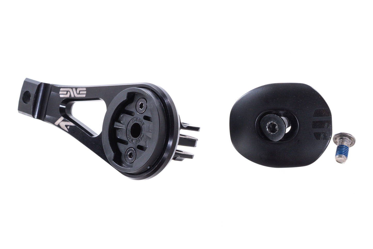 USED ENVE Aero Carbon Road Stem 31.8x130mm w/ K Edge Computer/Go Pro Mount