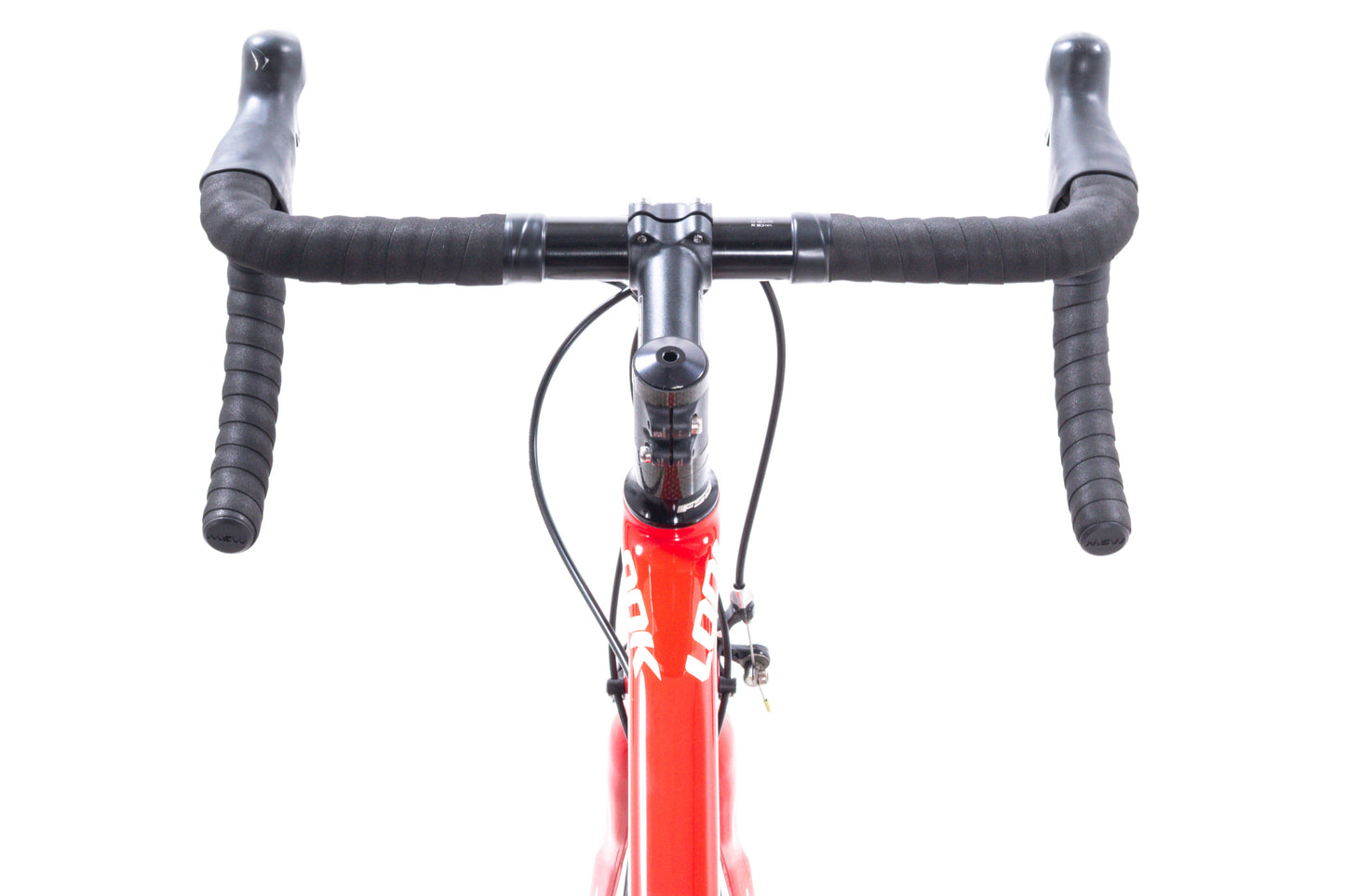 USED Look 566 Large Carbon Road Bike Shimano 105 5700 2x10 Speed Rim Brake White/Red