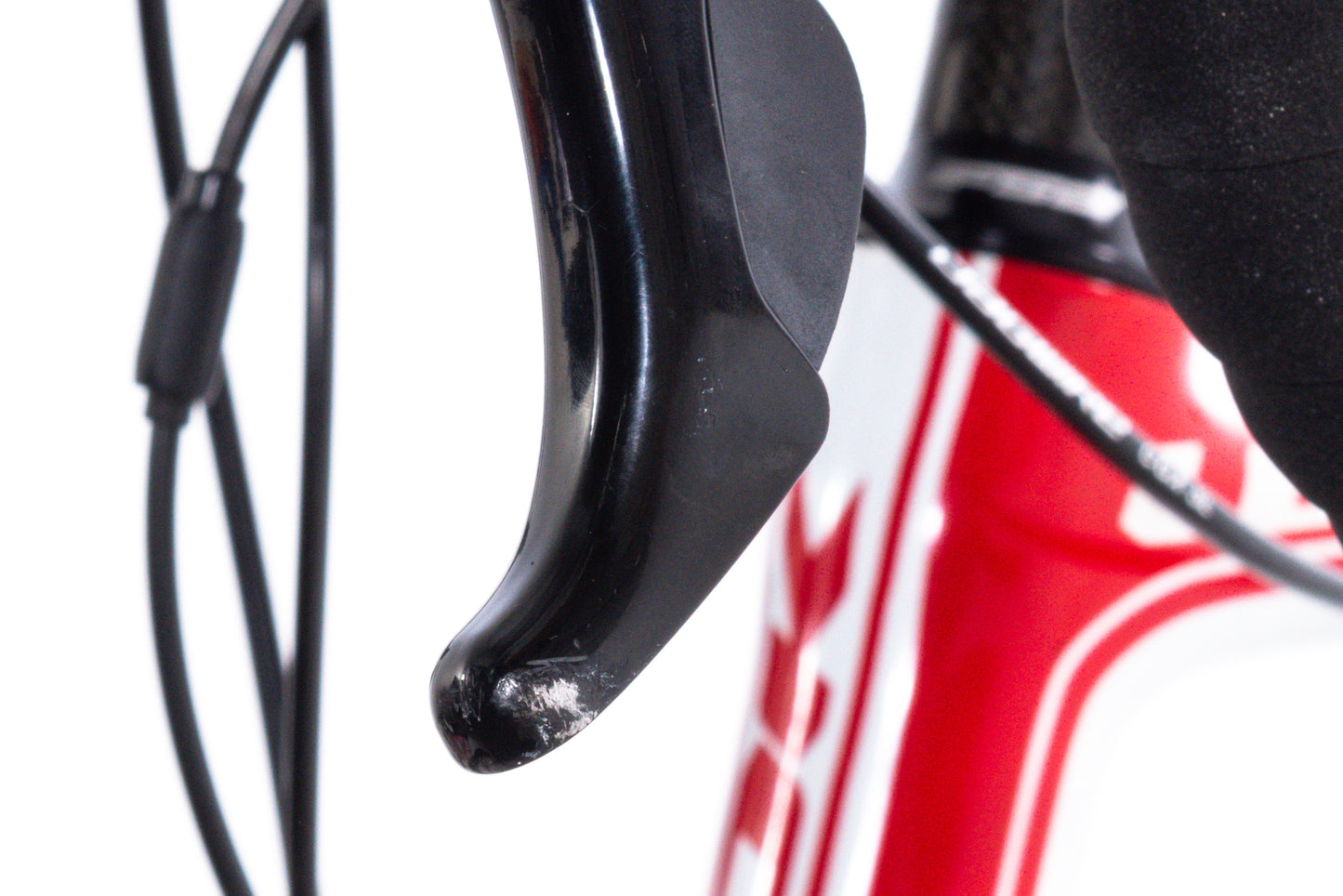 USED Look 566 Large Carbon Road Bike Shimano 105 5700 2x10 Speed Rim Brake White/Red