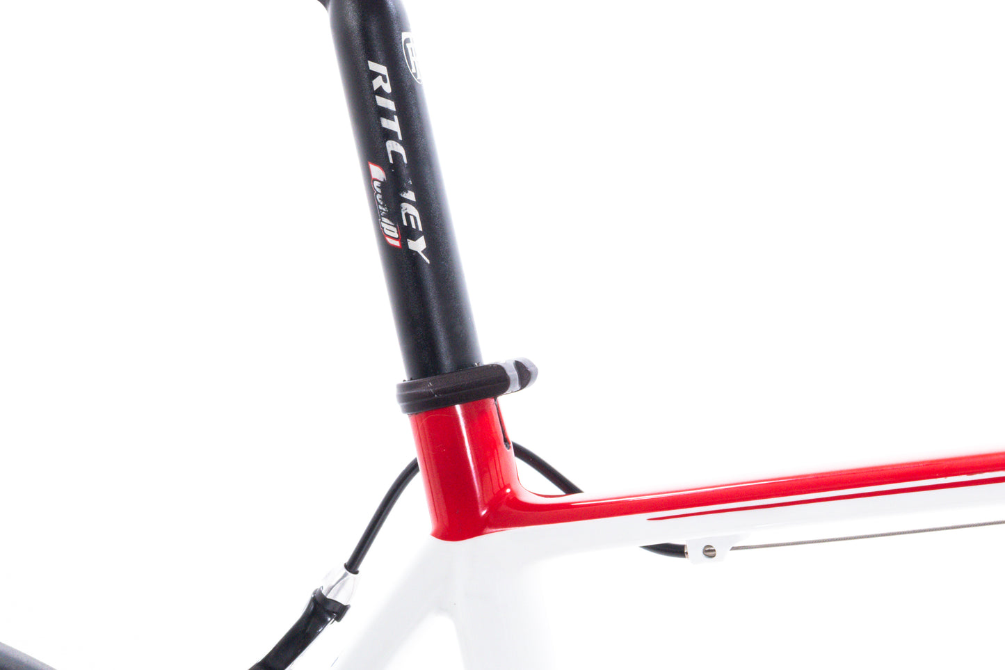 USED Look 566 Large Carbon Road Bike Shimano 105 5700 2x10 Speed Rim Brake White/Red