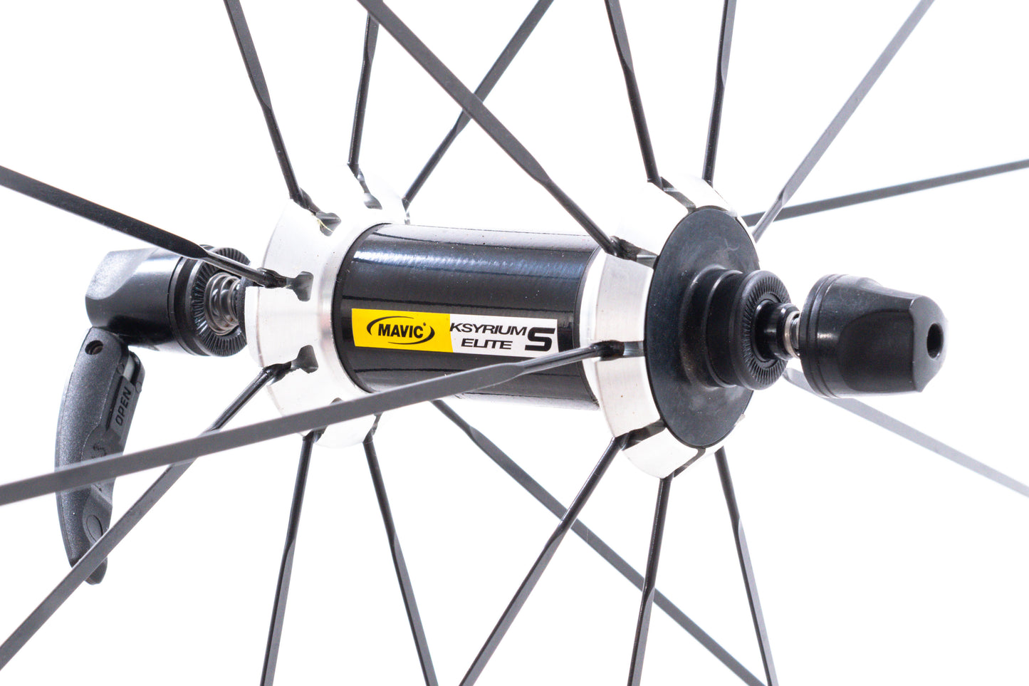 USED Mavic Ksyrium Elite S 700C Road Wheelset Rim Brake Quick Release