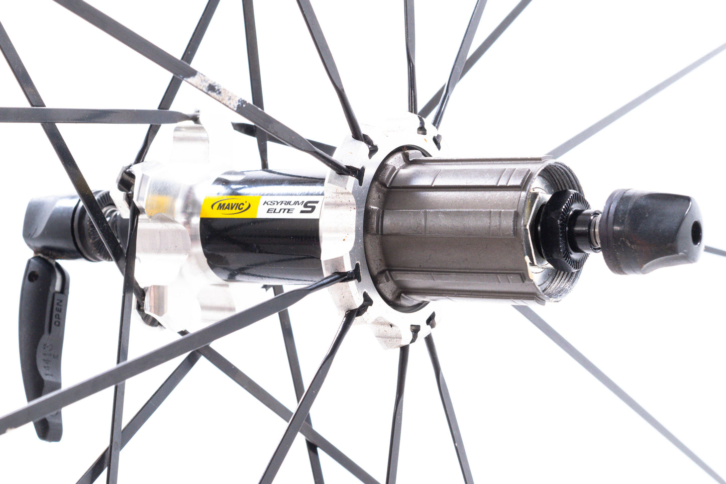 USED Mavic Ksyrium Elite S 700C Road Wheelset Rim Brake Quick Release