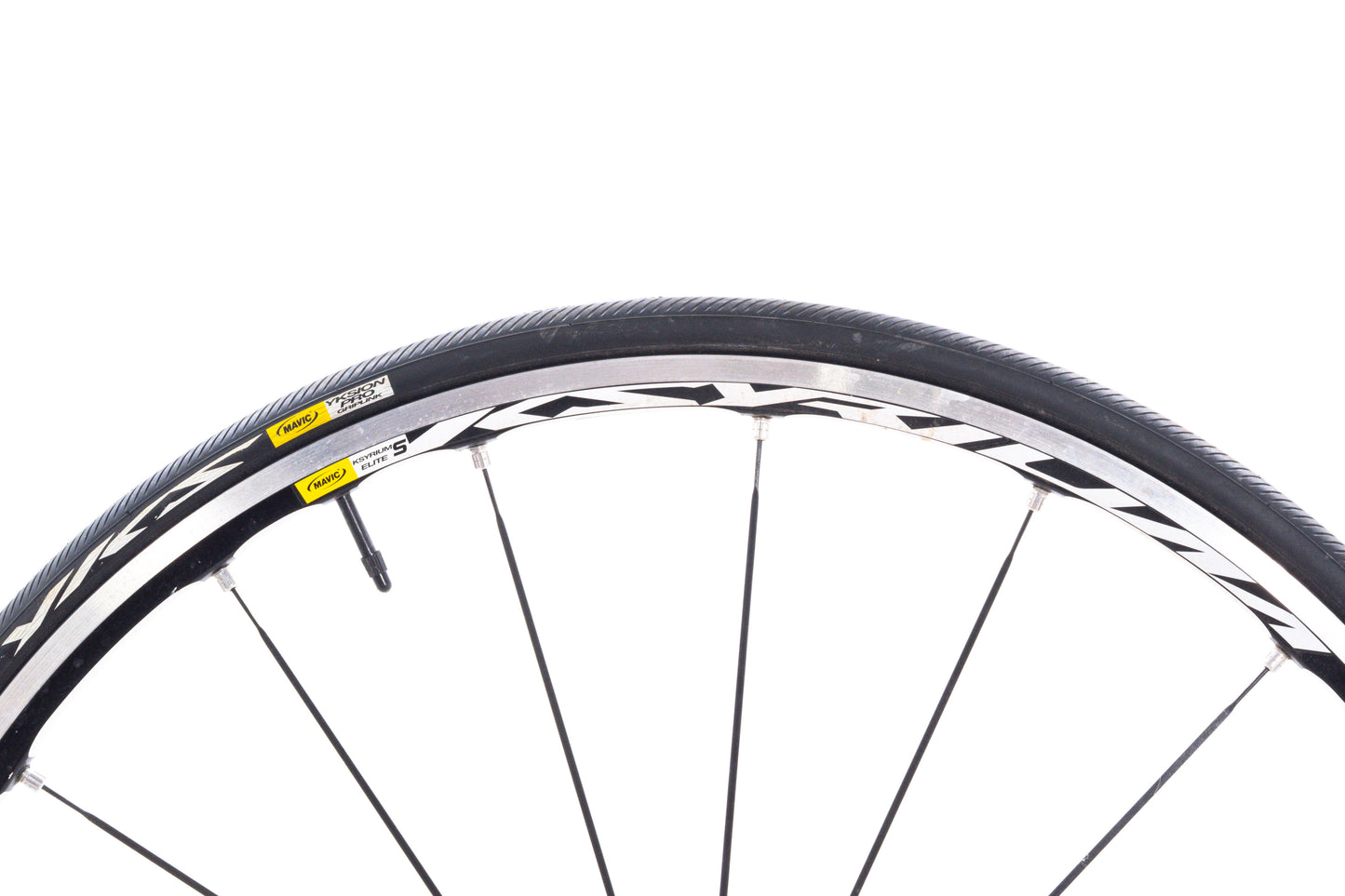 USED Mavic Ksyrium Elite S 700C Road Wheelset Rim Brake Quick Release